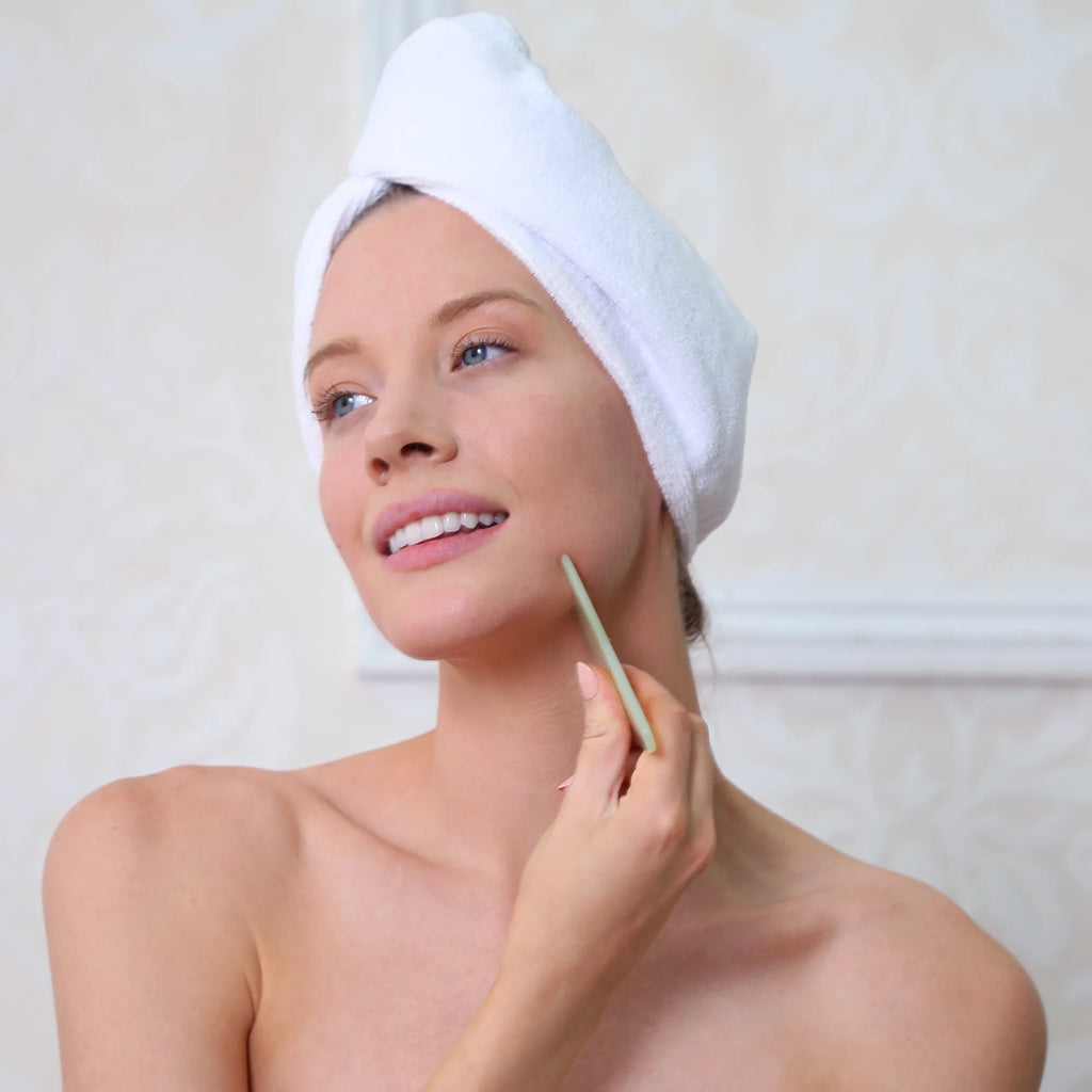 Jade Gua Sha Facial Tool