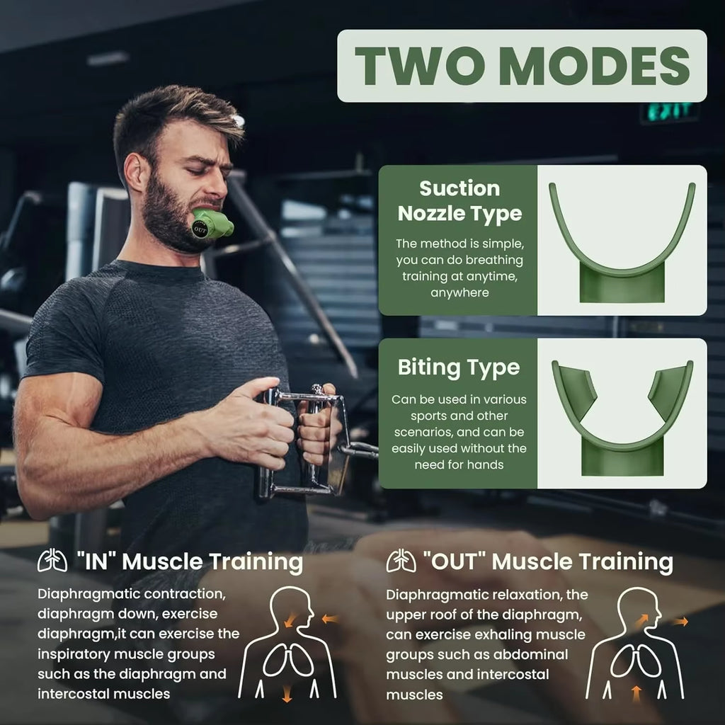 Professional Lung Trainer and Breathing Exerciser for Enhanced Respiratory Strength and Performance