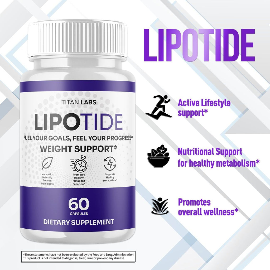 (1 Pack) Lipo Tide Advanced Energy & Fitness Max Supplementlipo
