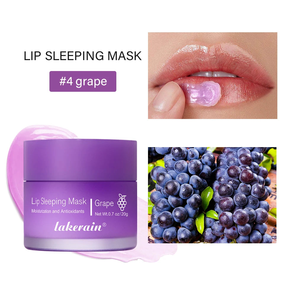Moisturizing Overnight Lip Mask for Enhanced Lip Care and Line Reduction - 20g