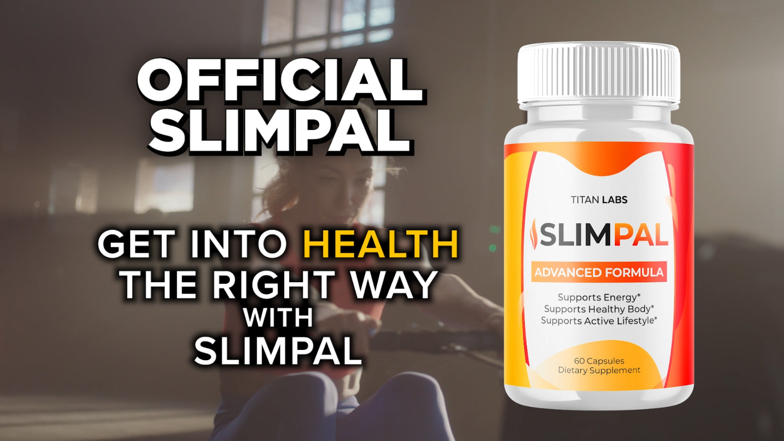 (5 Pack) Slimpal Advanced Energy and Fitness Supplement Slim Pal 300 Capsules
