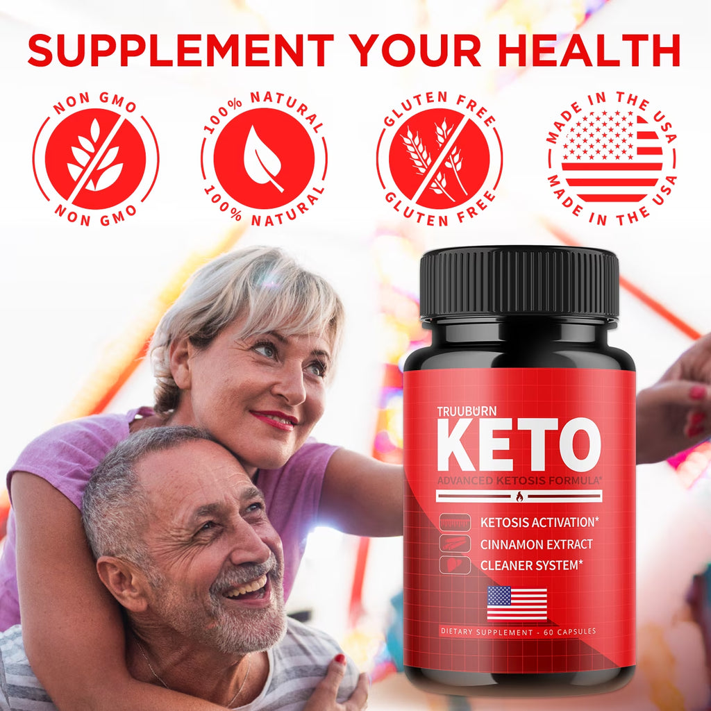 (5 Pack) Truuburn Keto Diet Pills with Truuburn Keto Advanced Formula True Burn Tablets for Appetite Control & Suppressants (300 Capsules)