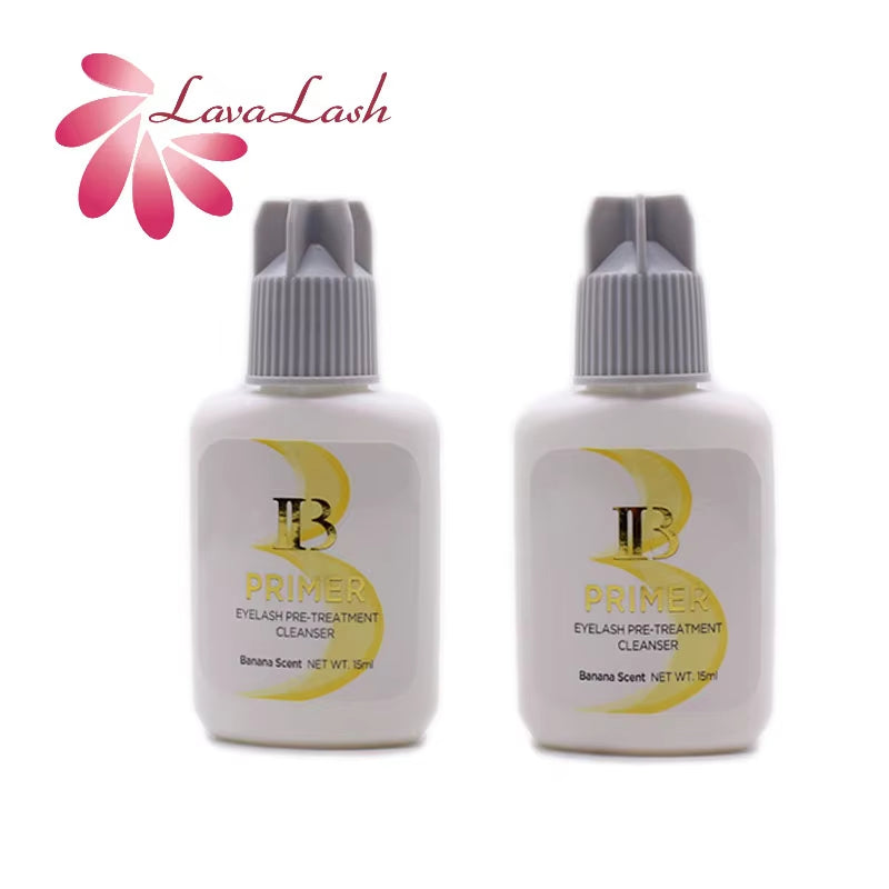Korea Original Ibeauty Eyelash Extensions Glue - 15ml IB Primer Super Bonder for False Lash Adhesive and Makeup Tools