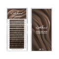 Individual Natural Soft Bottom Eyelash Extensions - J Curl 5-8 Mix Synthetic Mink Lower Lashes for Makeup Application