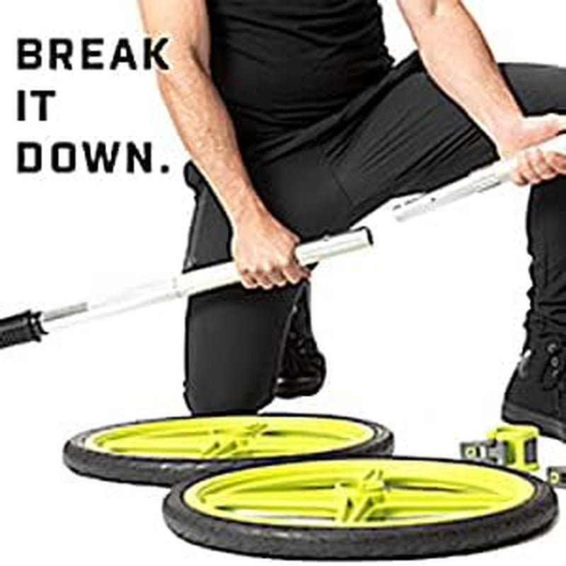 Home Gym Barbell Weight Set for Strength Training - Versatile Collapsible Equipment for Indoor and Outdoor Workouts for All Ages