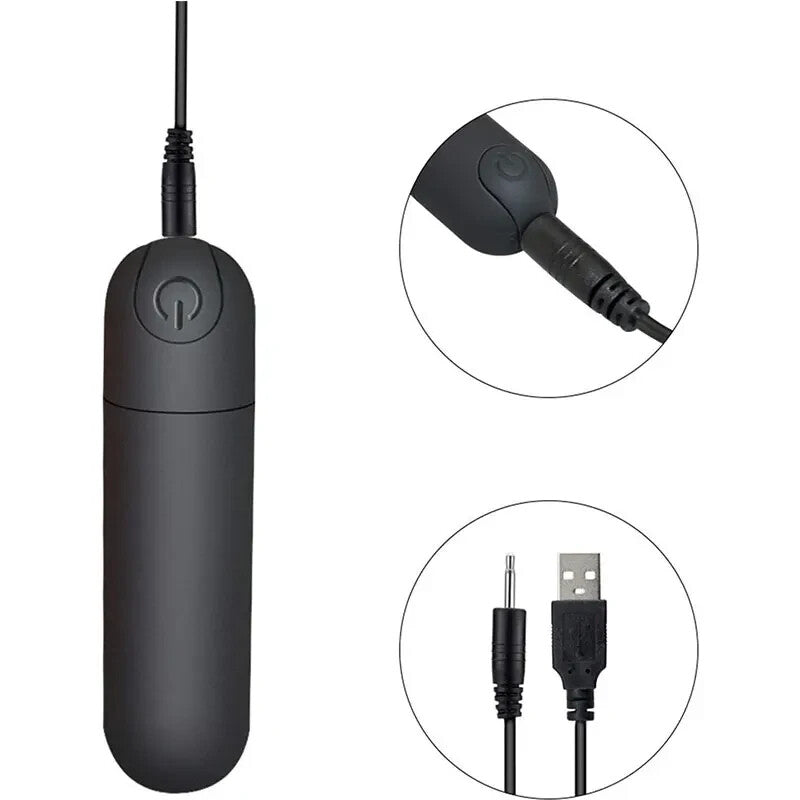 Mini Powerful Bullet Shape 10 Speed Vibrating Neck Body Massage Personal