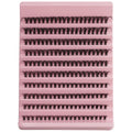 Lash Clusters Kit: Individual Lash Extension Bond and Seal Glue with Tweezers for DIY Multi-Type False Eyelashes Application