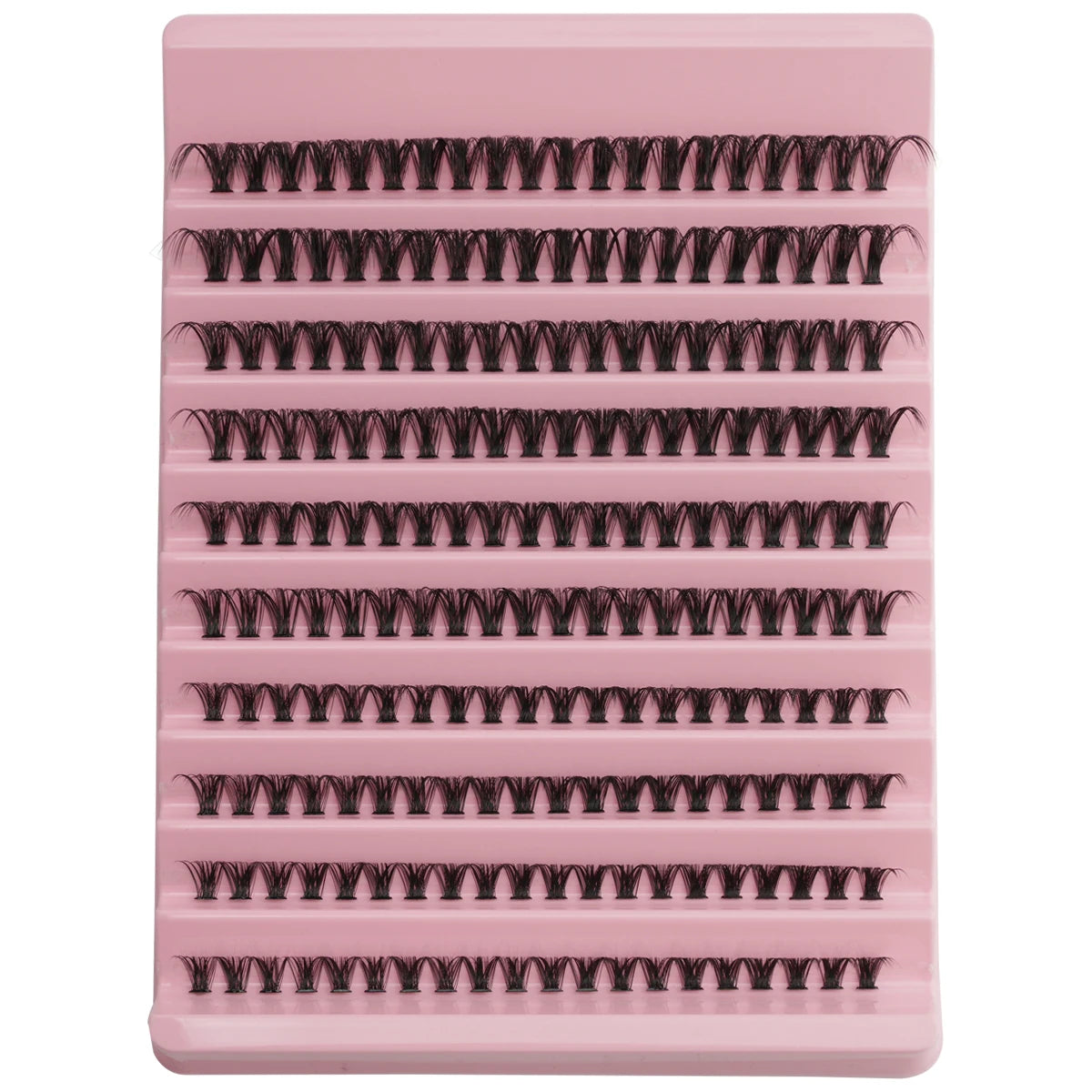 Lash Clusters Kit: Individual Lash Extension Bond and Seal Glue with Tweezers for DIY Multi-Type False Eyelashes Application