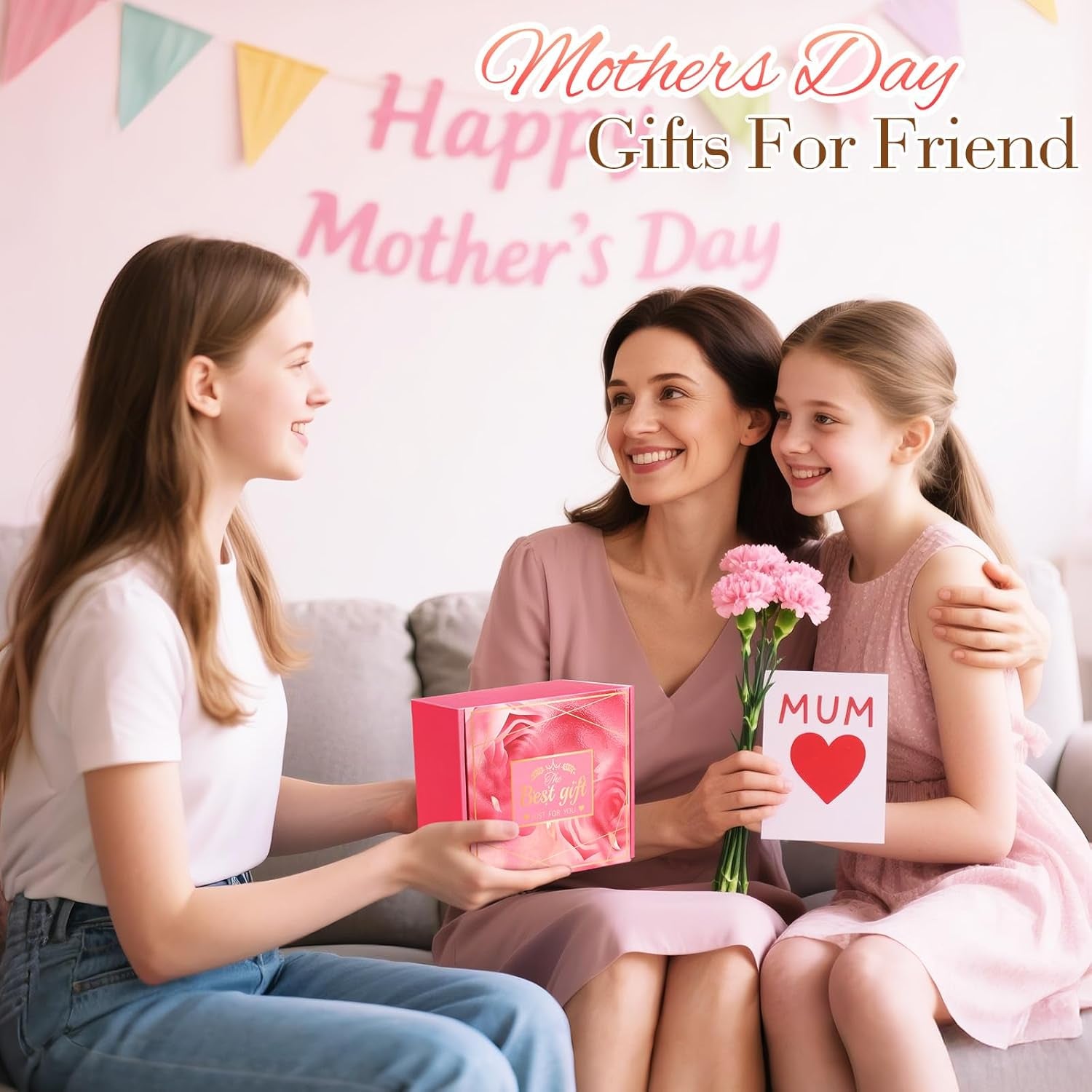 Premium Spa Relaxation Gift Baskets for Women: Thoughtful Best Friend Presents for Mother's Day, Birthdays, Galentine's Day, Valentine's Day, Christmas, Easter, Graduation, and Long-Distance Friendships