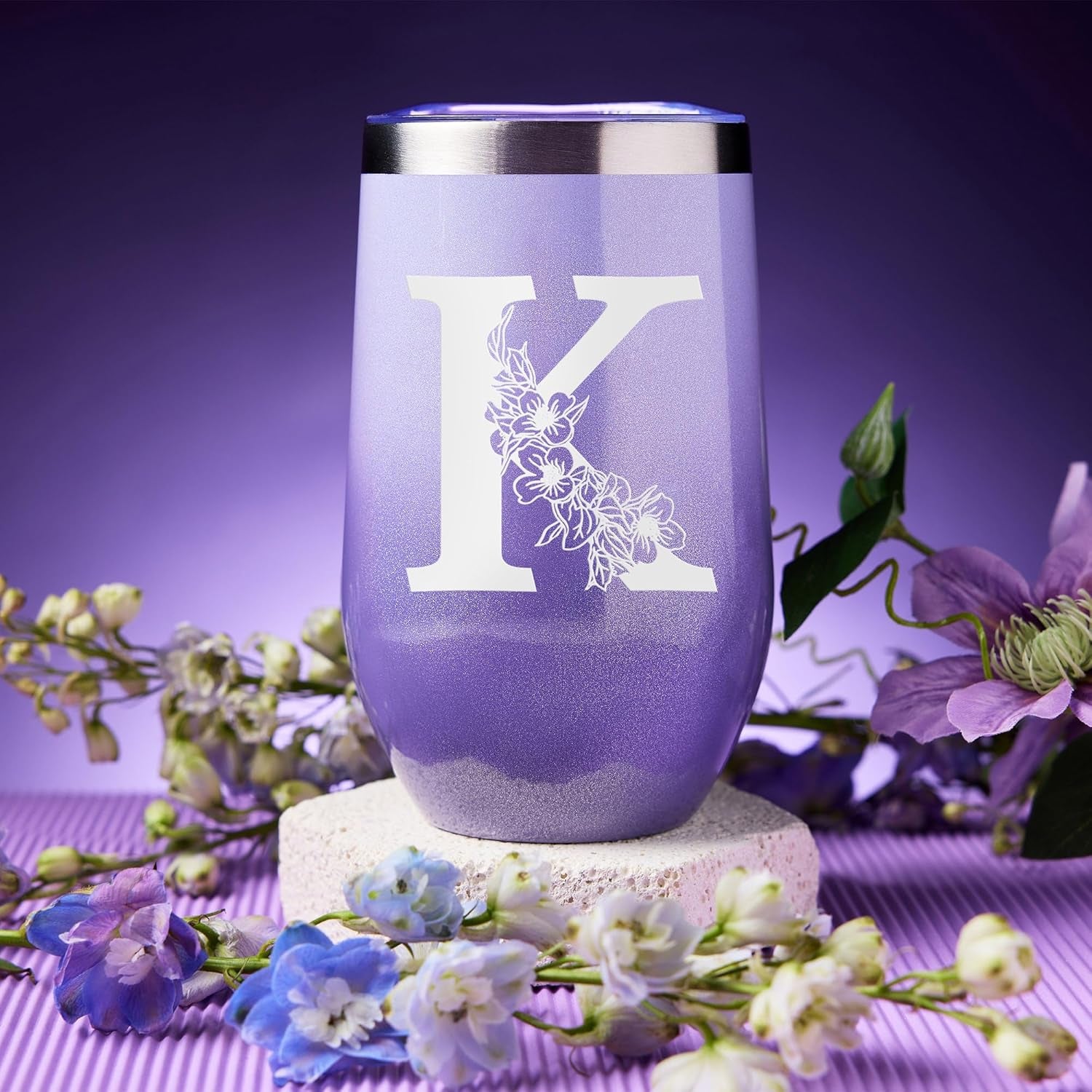 Lavender Spa Gift Basket Set (K) - Unique Gifts for Women: Ideal for Birthdays, Christmas, Valentine's Day, and Mother's Day