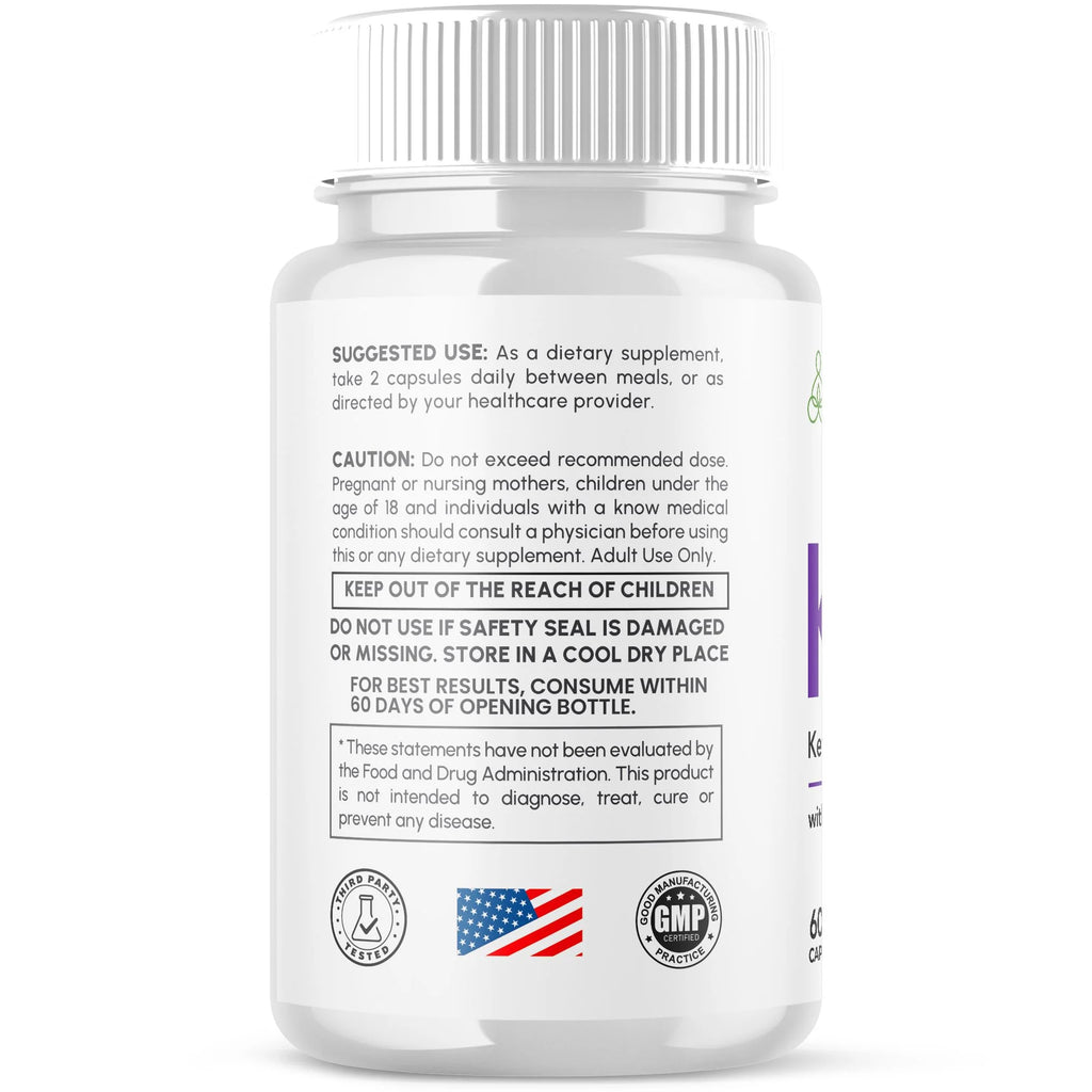 Lifestyle Keto - Ketogenic Weight Loss - Energy & Focus Boosting Dietary Supplements for Weight Management & Metabolism - Advanced Fat Burn Raspberry Ketones Pills - 120 Capsules (2 Pack)