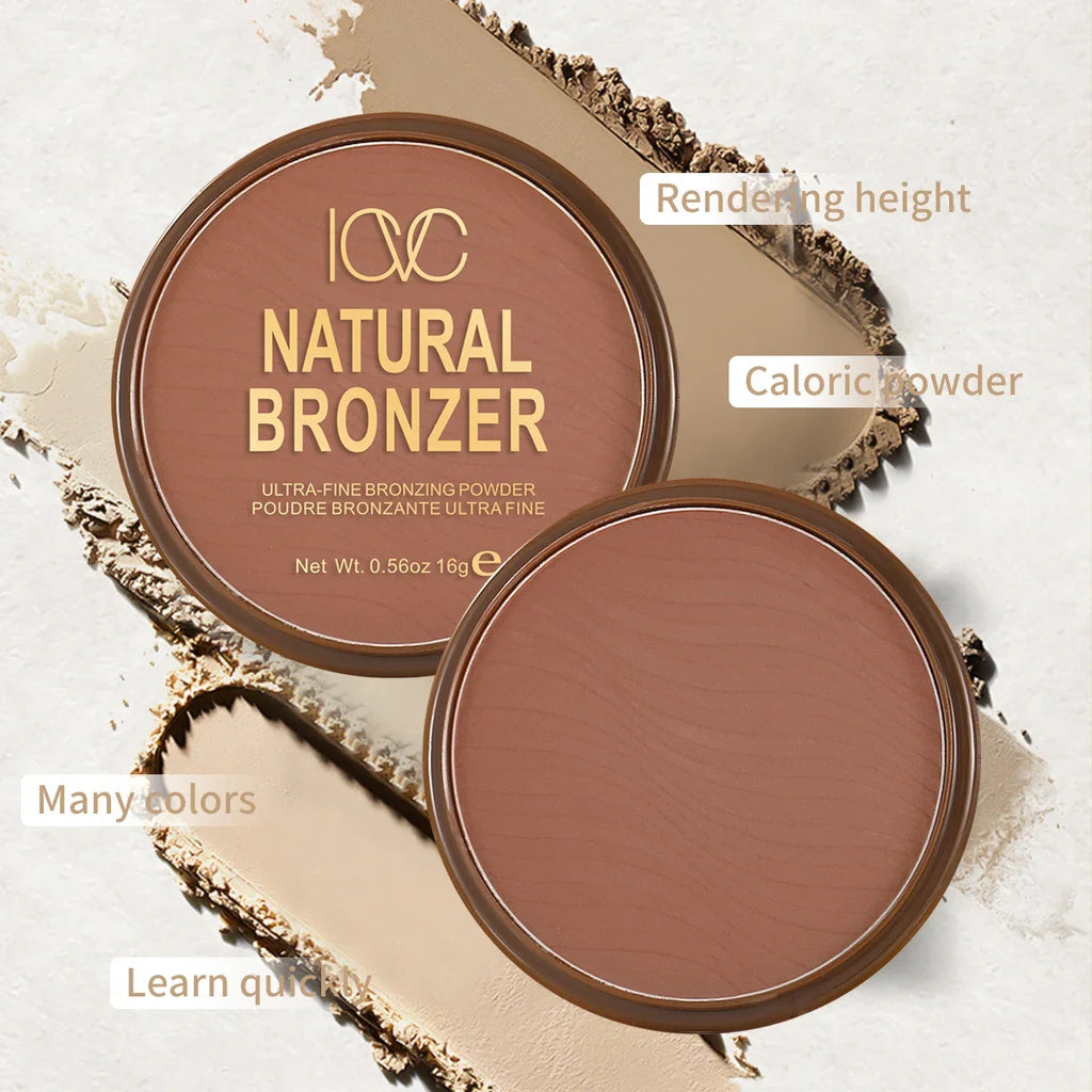 Matte Bronzer and Contour Palette for Dark Skin - Natural Profile Powder and Concealer for Flawless Makeup Setting