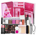 2025 Christmas Countdown Calendar Gift Box - 24-Piece Makeup Set Advent Calendar for Beauty Surprises