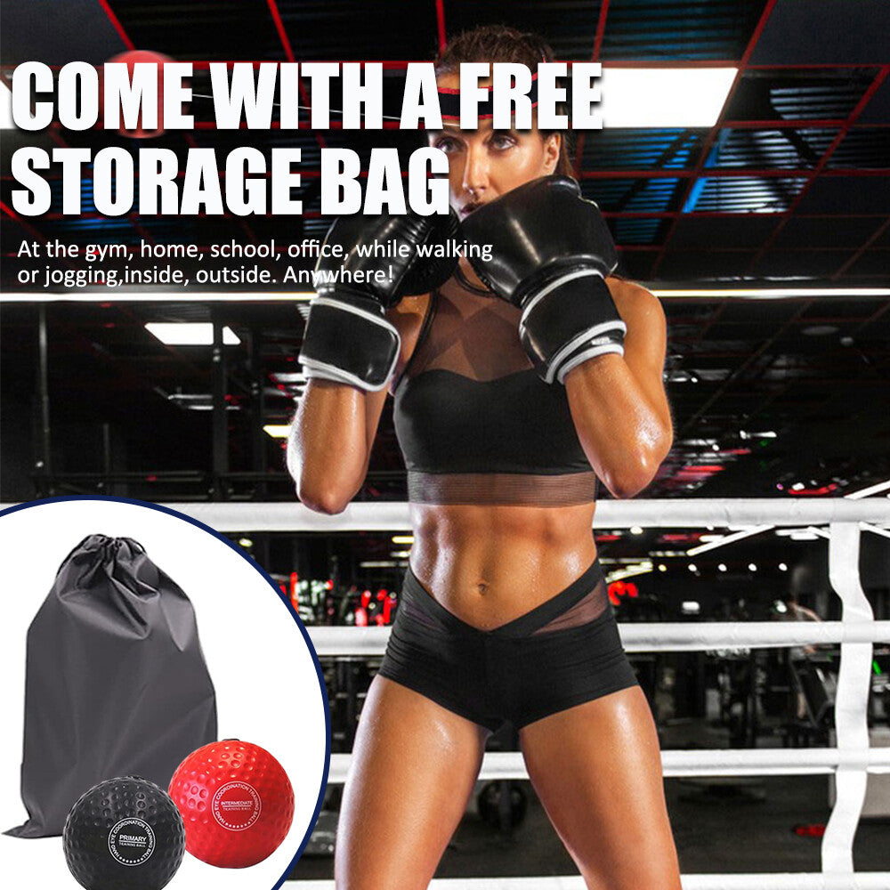 Boxing Reflex Ball Headband Set for Speed Training for Adults and Children