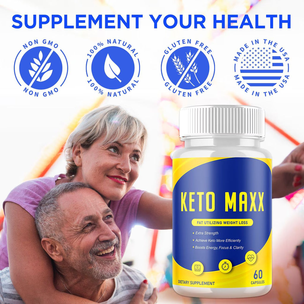 (3 Pack) Keto Maxx - Supplement for Weight Loss - Energy & Focus Boosting Dietary Supplements for Weight Management & Metabolism - Advanced Fat Burn Raspberry Ketones Pills - 180 Capsules