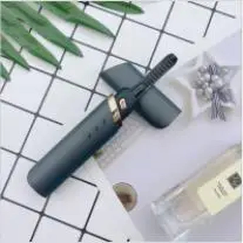 1081 Wholesale Private Label Rose Gold Mini Electric Makeup Set with 3D Magnetic Heated Eyelash Curler