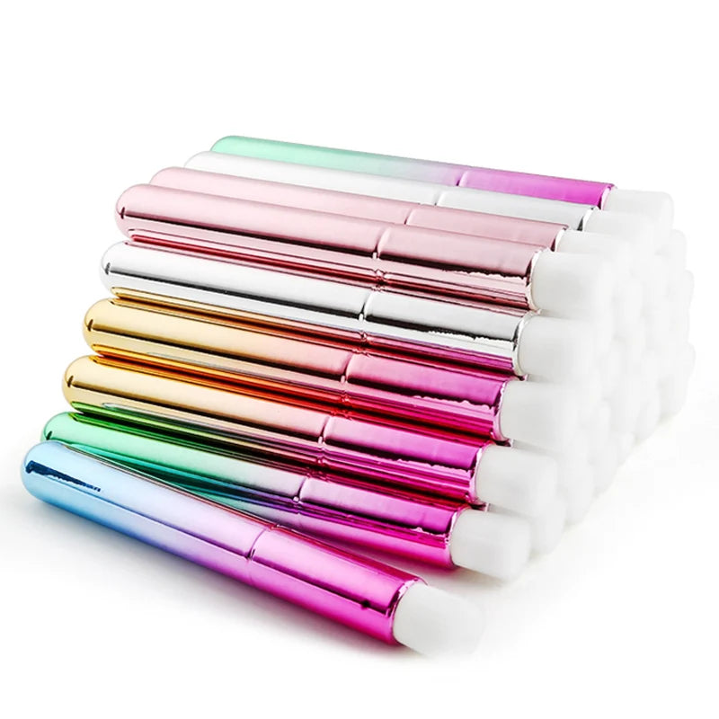 Eyelash Cleaning Brushes and Lash Shampoo Tools - 50/100PCS Set for Deep Cleaning, Blackhead Removal, and Eyelash Extensions