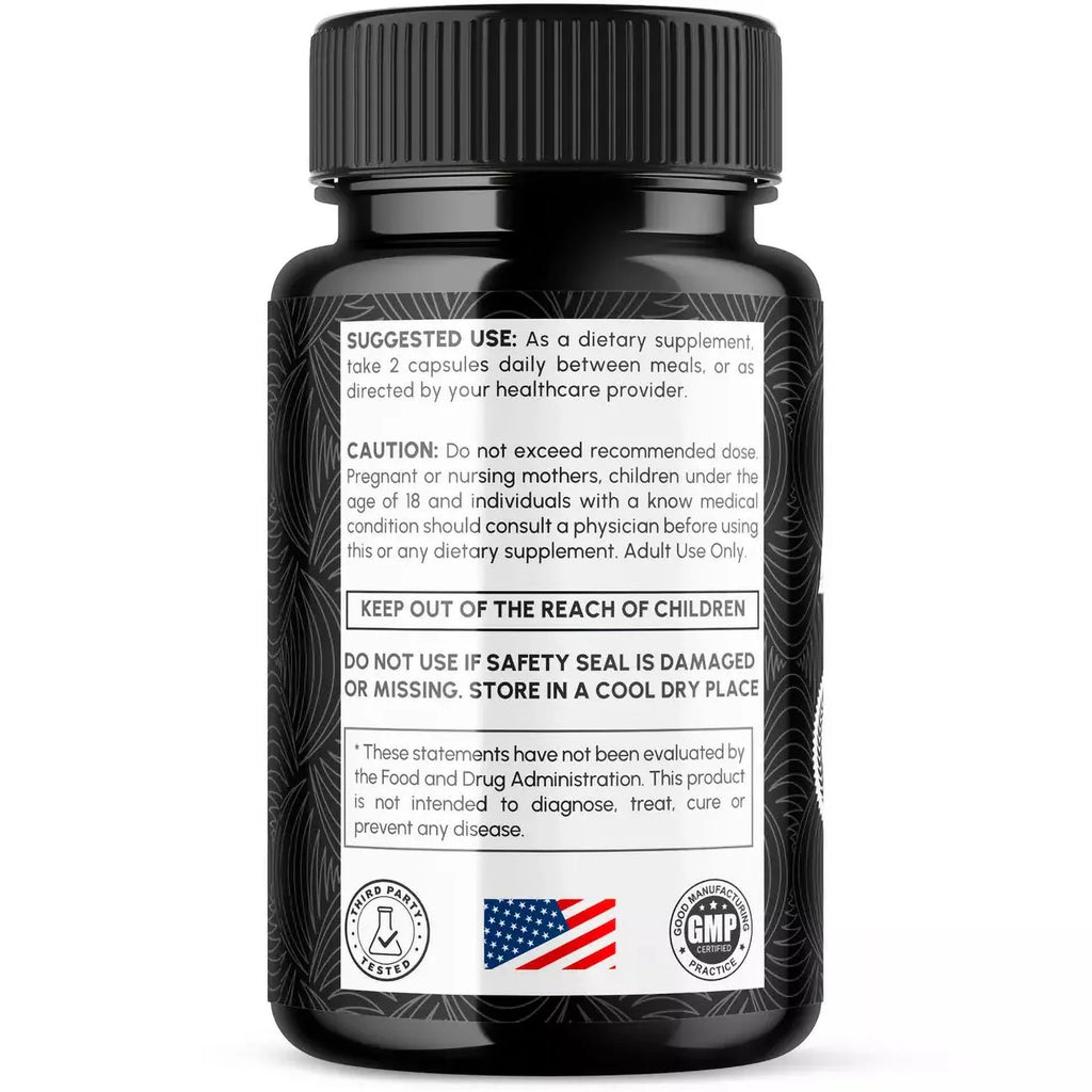 Maximum Edge Male Pills- Overall Wellness and Strength 60 Capsules