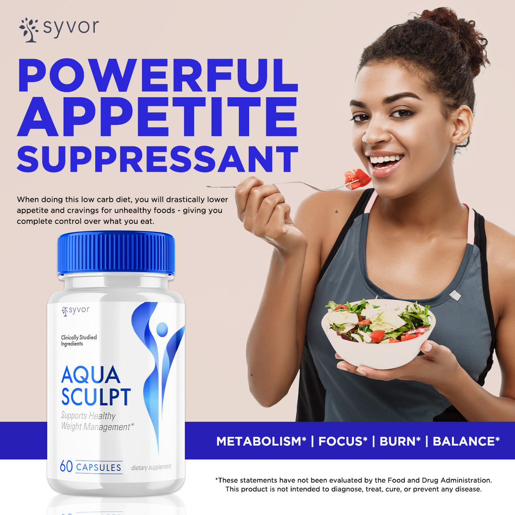 Aqua Sculpt Advanced Weight Loss Support Aquasculpt Maximum Strength 60 Pills
