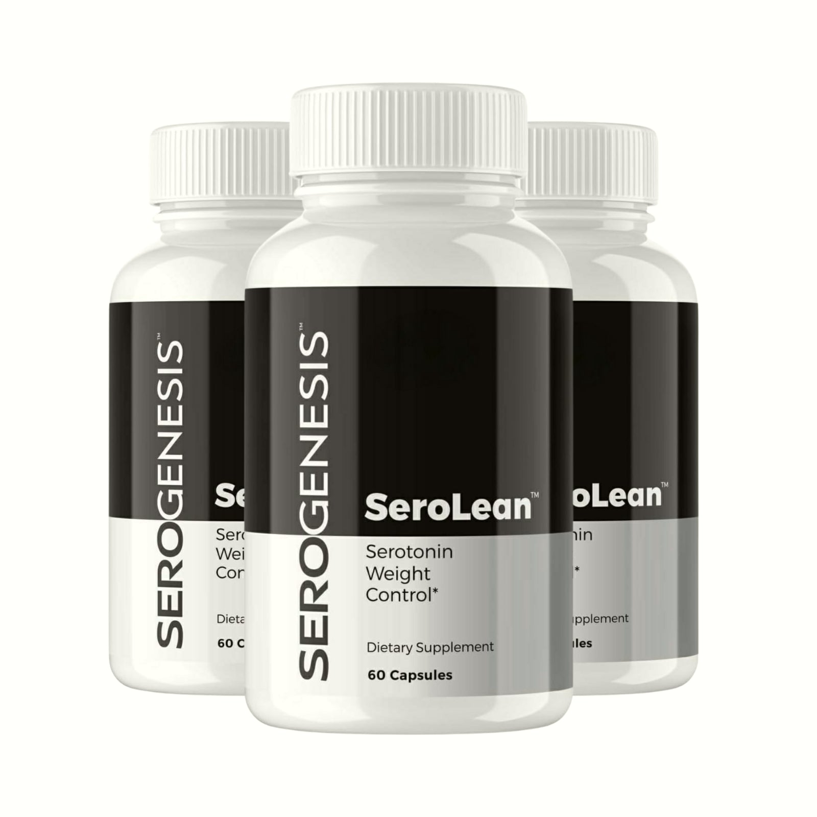 3-Pack Serogenesis Pills, Serolean Keto Pills, for Weight Loss - 180 Capsules