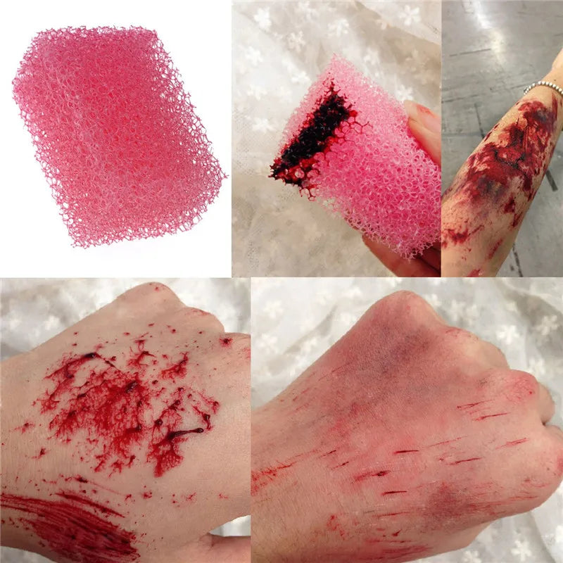 Professional SFX Makeup Kit - 12 Color Face and Body Paint, Oil-Based Special Effects for Halloween, Wound and Scar Wax, Fake Scab, Blood, and Spatula Included
