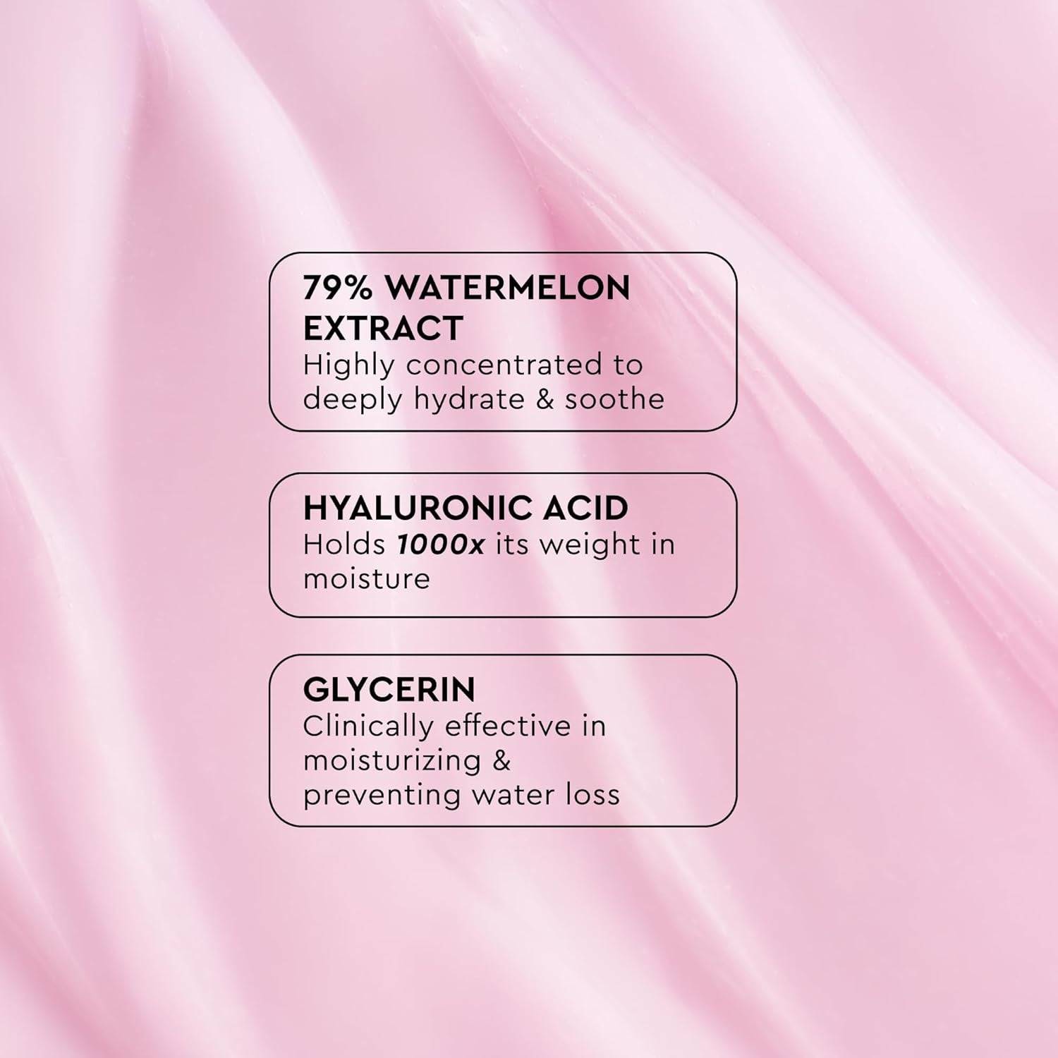 Pink Juice Water Gel Moisturizer - Korean Oil-Free Hydrating Hyaluronic Acid Formula for Oily Skin, Non-Comedogenic, Long-Lasting (50ml)