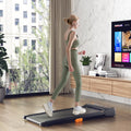 Under-Desk Walking Pad Treadmill for Home and Office with Remote Control Features