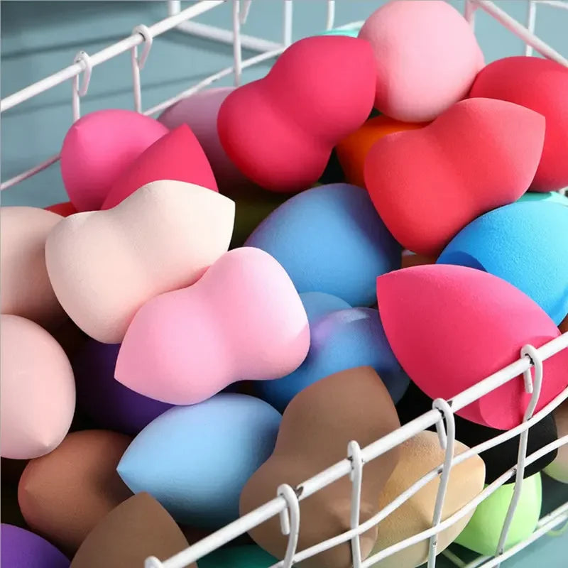 Professional Makeup Blender Cosmetic Sponges - Super Soft Air Cushion Puffs (Available in 10, 20, 50, or 100 Pieces) - Wholesale Option
