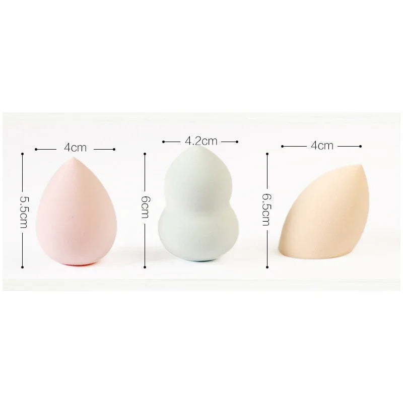 Professional Makeup Blender Cosmetic Sponges - Super Soft Air Cushion Puffs (Available in 10, 20, 50, or 100 Pieces) - Wholesale Option