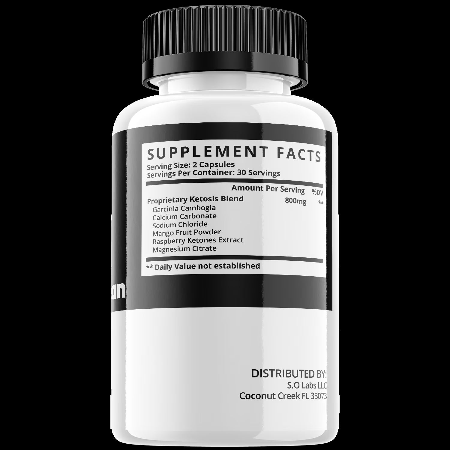 Serogenesis Serolean Keto Weight Loss Formula - 5 Pack Dietary Supplements for Enhanced Energy, Focus, and Metabolism - Advanced Raspberry Ketones Fat Burn - 300 Capsules