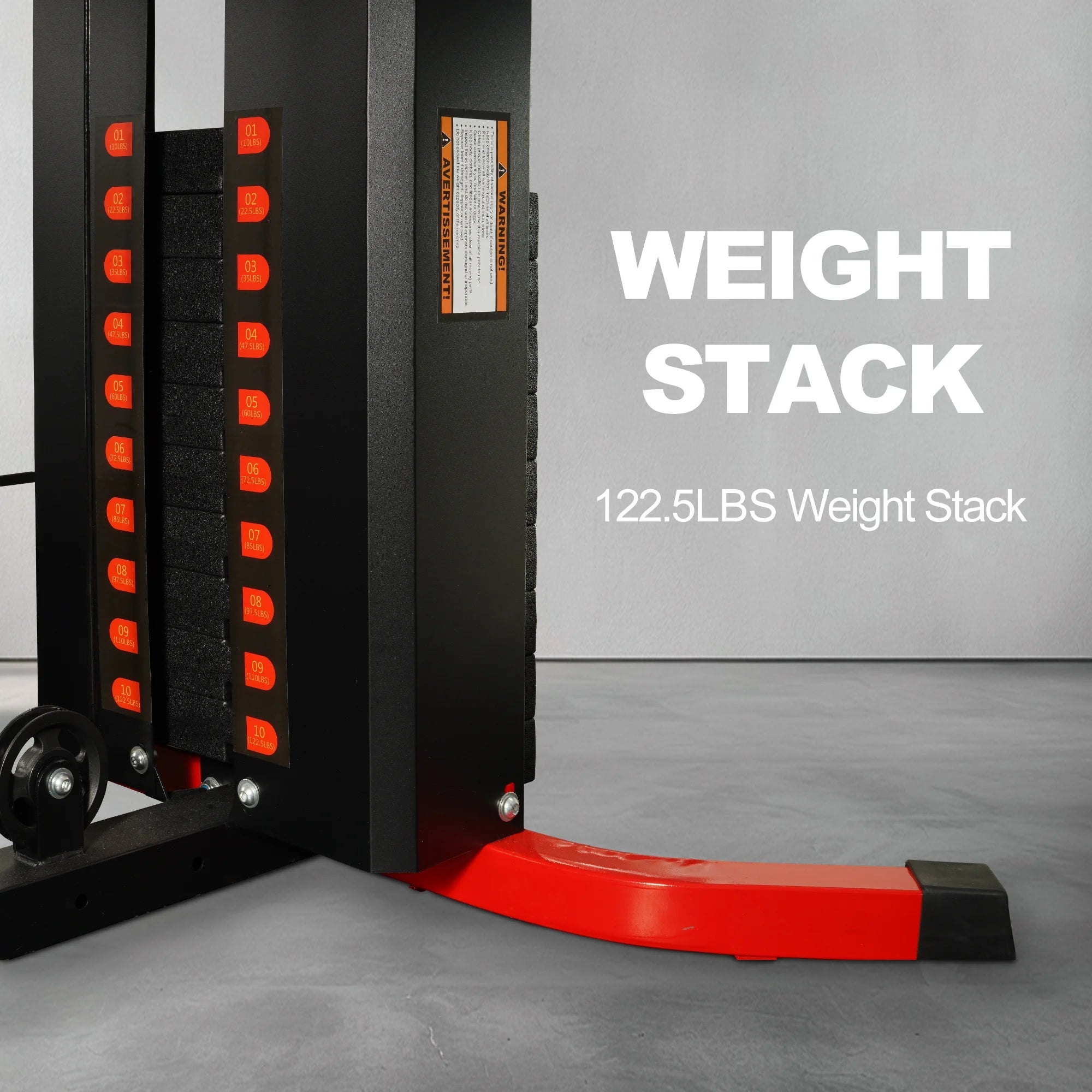 LX750 Multifunctional Home Gym System with 122.5 lbs Weight Stack and Installation Video, Shipped in Five Boxes