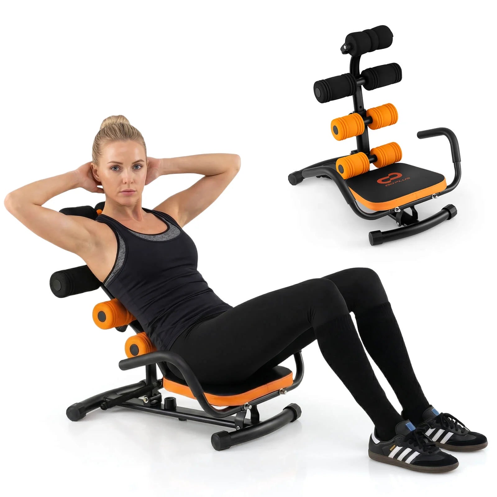 Core Ab Trainer Bench - Professional Abdominal Workout Equipment for Gym and Fitness