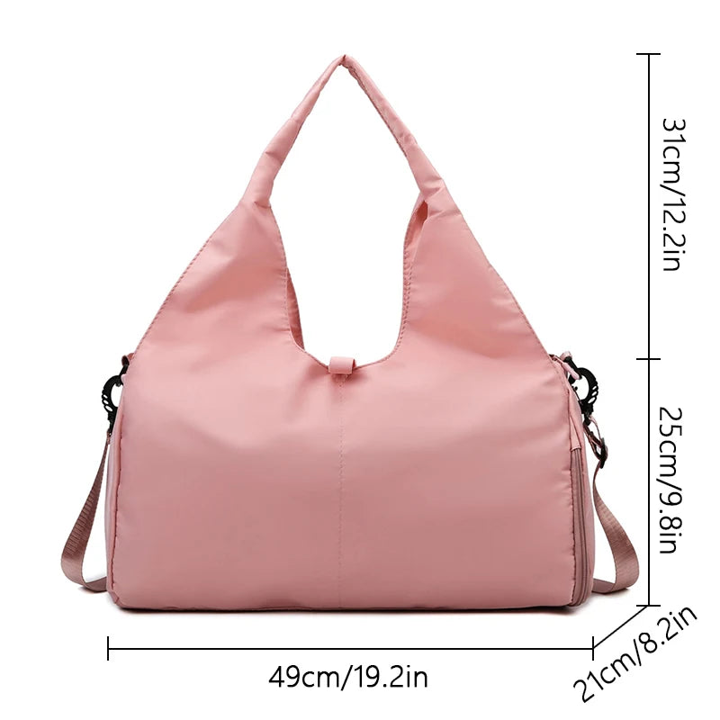 Yoga Mat Bag - High-Quality Nylon Tote for Gym and Outdoor Fitness Activities for Men and Women