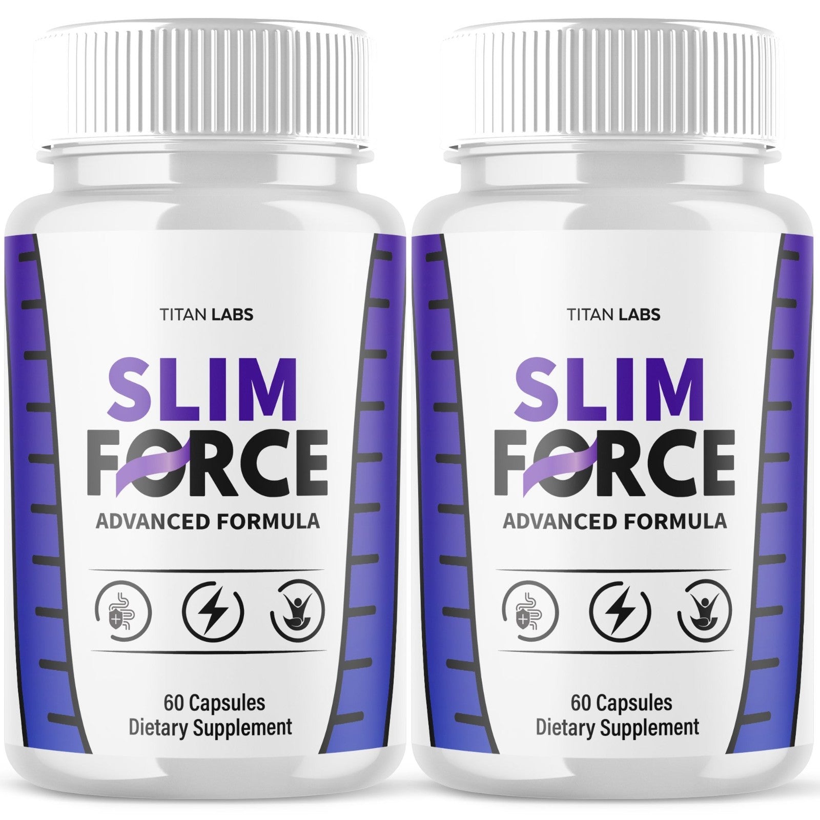 (2 Pack) Slim Force Advanced Energy and Fitness Supplement Slimforce 120 Capsule