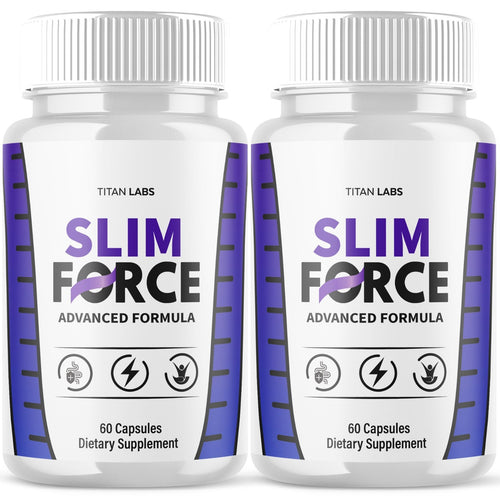 (2 Pack) Slim Force Advanced Energy and Fitness Supplement Slimforce 120 Capsule