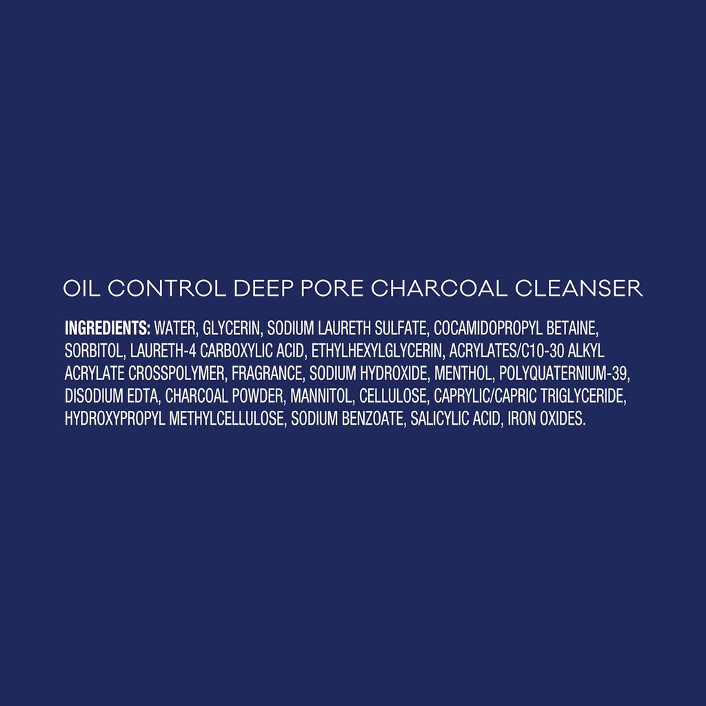 Biore Deep Pore Charcoal Facial Cleanser - Daily Cleanser for Oily Skin, 11.45 Fl Oz Value Size