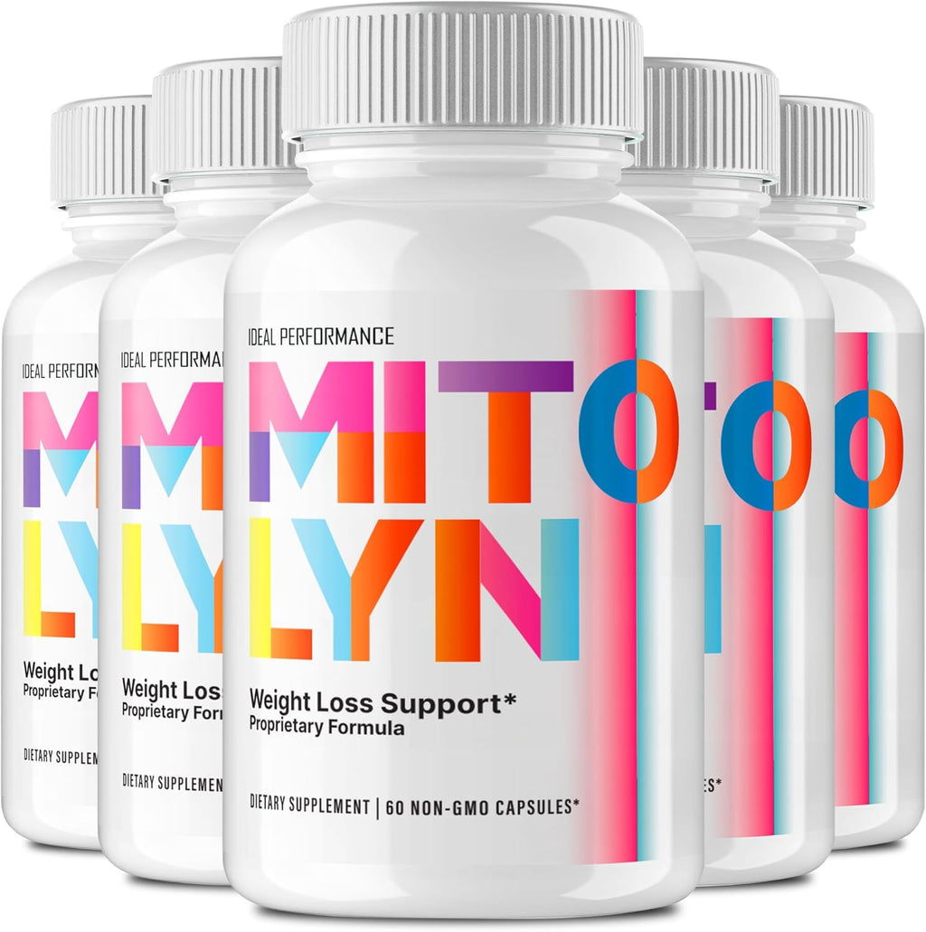 Mitolyn Weight Loss Pills, Mitolyn Reviews Advanced Formula - Mitolyn Capsules Dietary Supplement for Maximum Strength, All Natural Keto Pills, Mitolyn Capsules, Mito Lyn Pills Reviews (5 Pack)