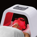 Infrared LED Facial Light Therapy Mask - Derma Plus Photonic Skin Care Device