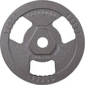 Olympic Grip Weight Plates - 2-Inch Sets for Strength Training and Weightlifting (Single 45 LB)