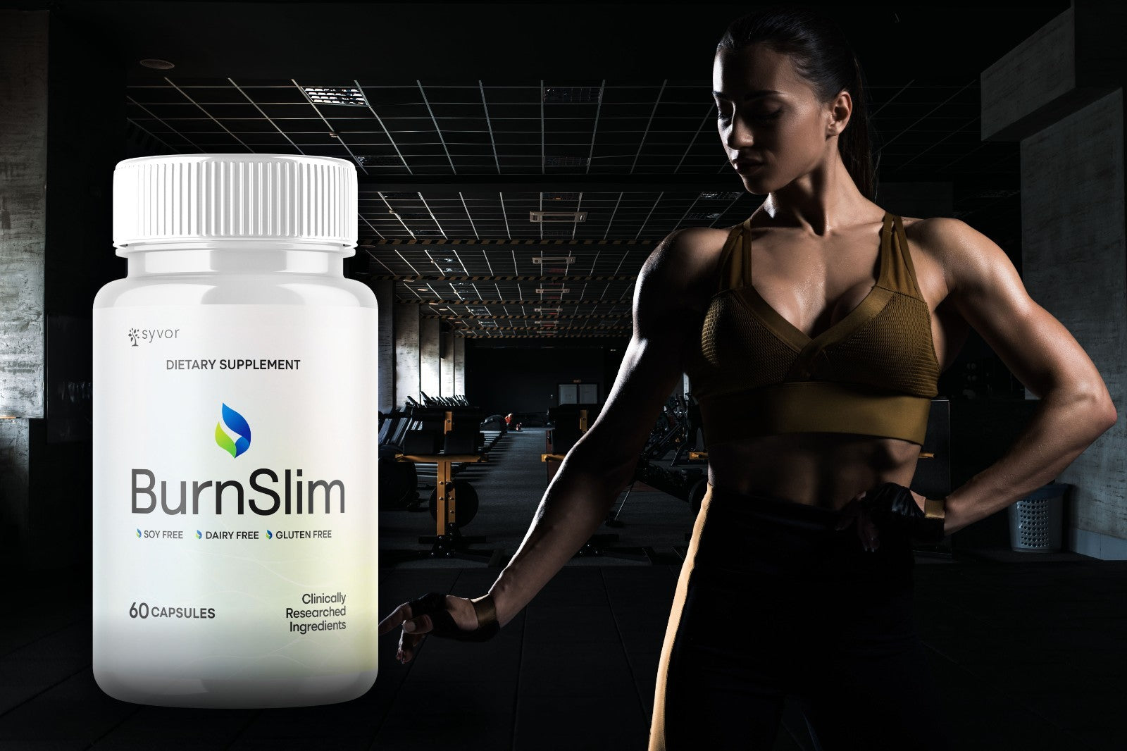 (5 Pack) Burnslim Advanced Energy & Fitness Supplement Burn Slim 300 Capsules