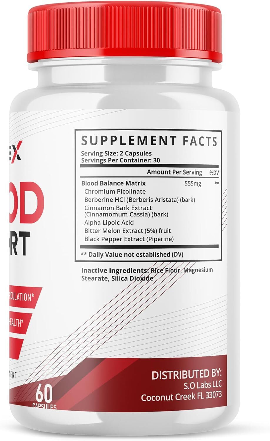 Pressure X Blood Sugar Support Pills - Original 5-Pack