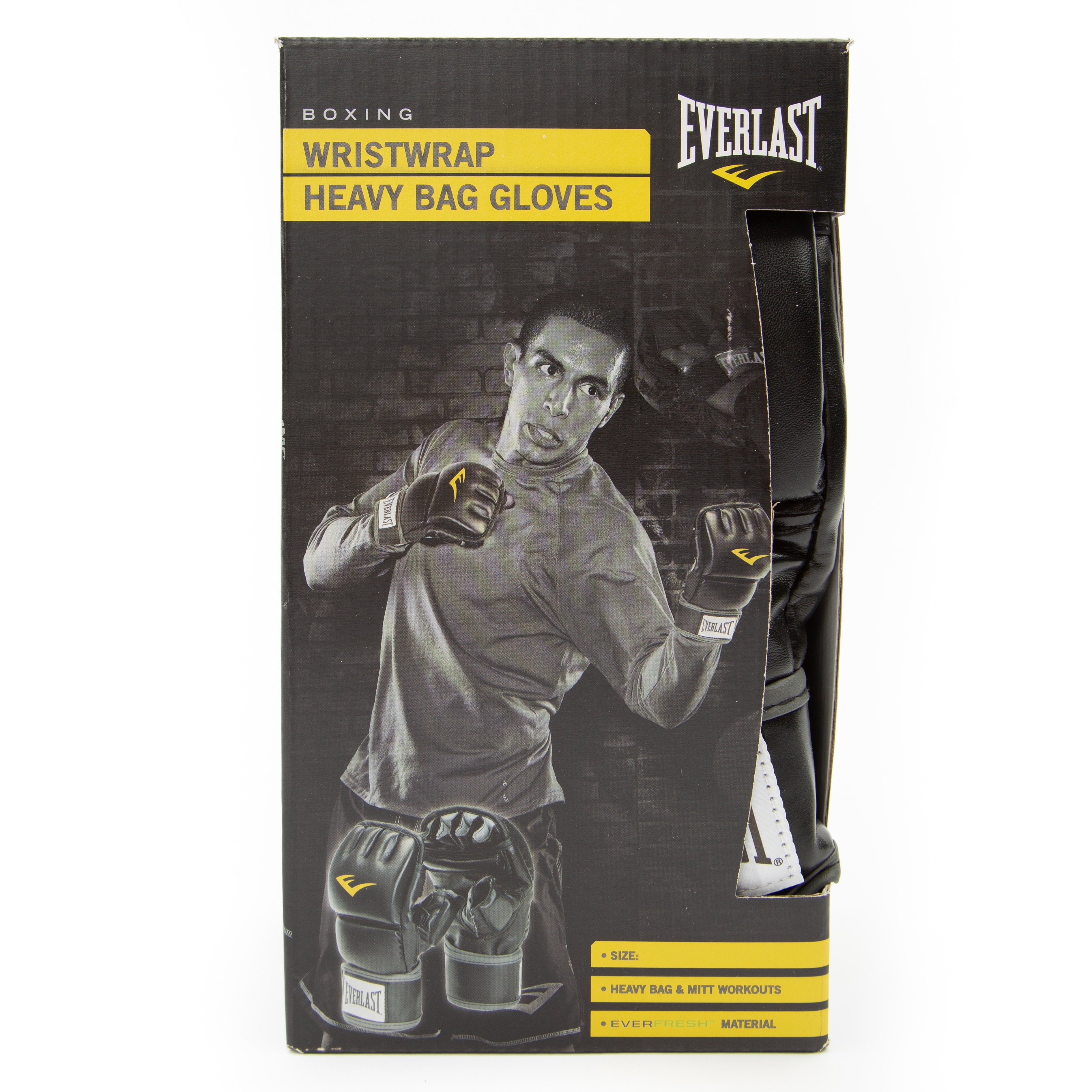 Professional Heavy Bag Training Gloves with Wrist Wraps, Size S/M, Black – Perfect for Mitt, Reflex, and Bag Work