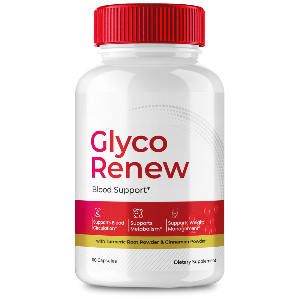 Glyco Renew Healthy Blood Support Capsules (60 Count)