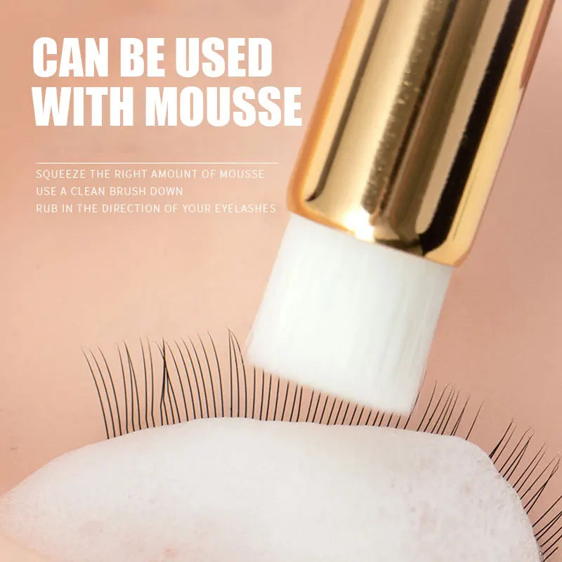 Eyelash Cleaning Brush and Lash Shampoo Tool for Eyelash Extensions and Blackhead Removal