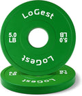 Olympic Weight Plate Set - Dual Barbell Plates for Strength Training, Available in Weights Ranging from 0.50LB to 10LB