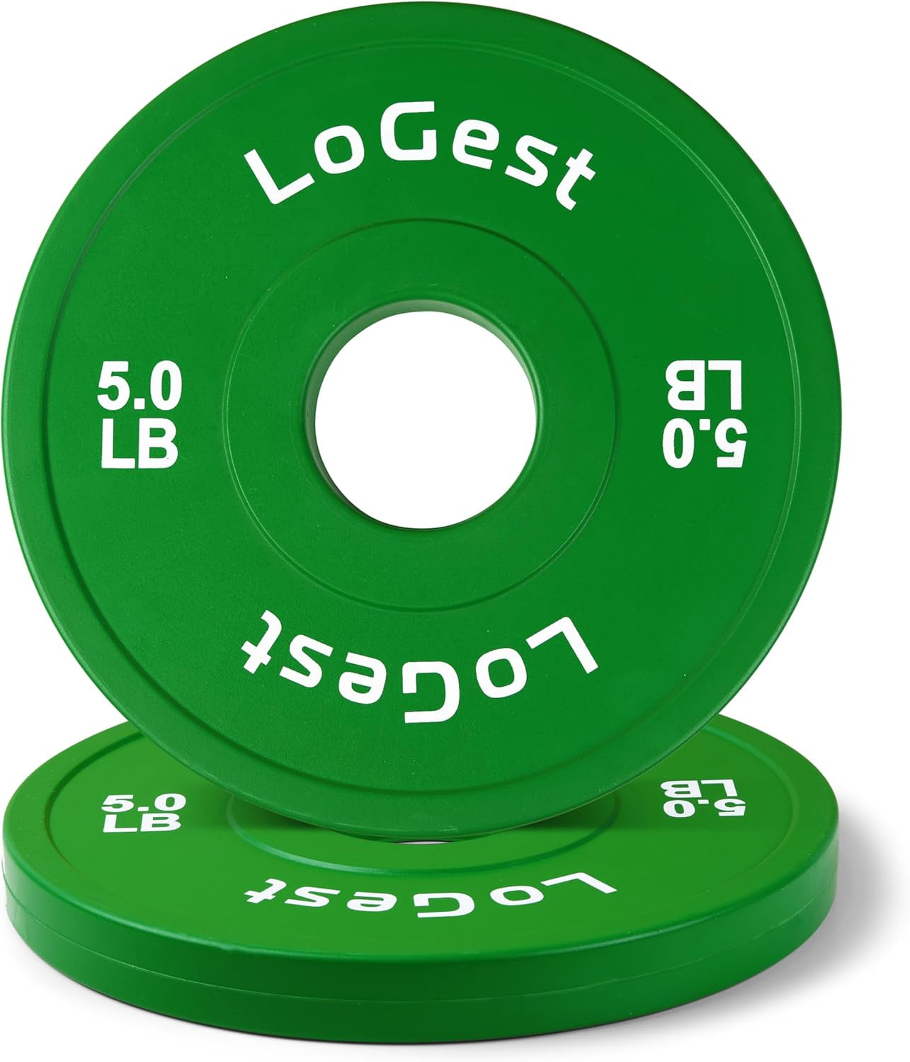 Olympic Weight Plate Set - Dual Barbell Plates for Strength Training, Available in Weights Ranging from 0.50LB to 10LB