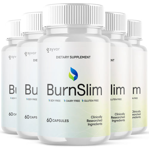 (5 Pack) Burnslim Advanced Energy & Fitness Supplement Burn Slim 300 Capsules