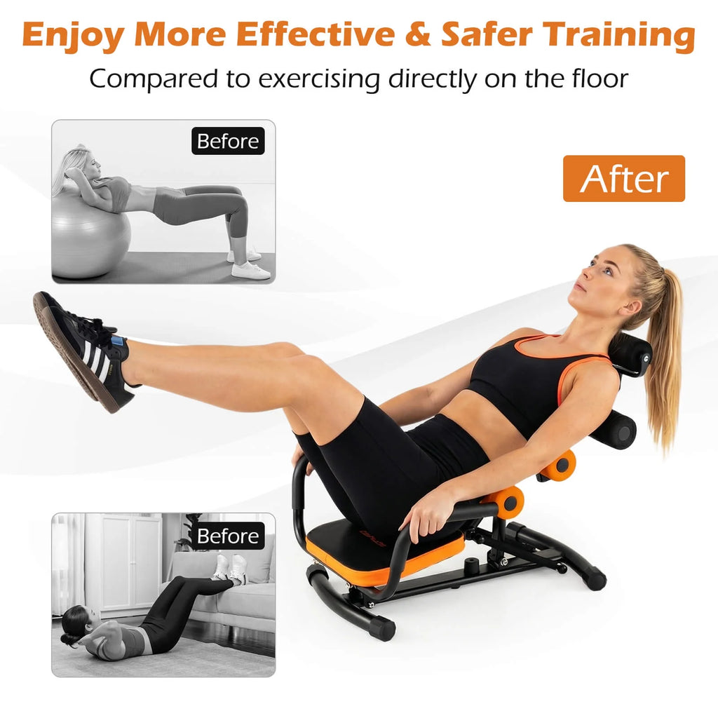 Core Ab Trainer Bench - Professional Abdominal Workout Equipment for Gym and Fitness