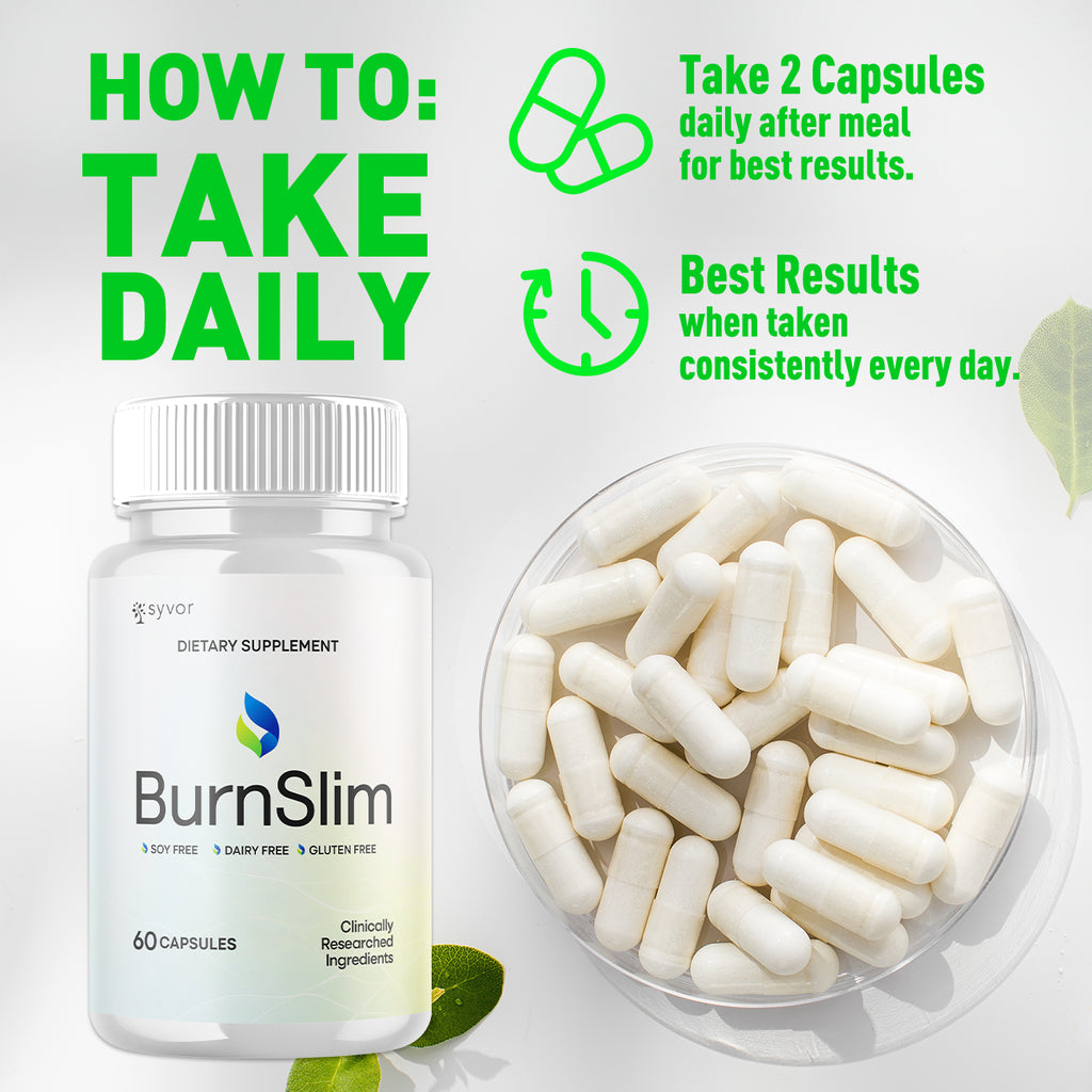 (2 Pack) Burnslim Advanced Energy & Fitness Supplement Burn Slim 120 Capsules