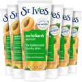 Apricot Face Scrub for Deep Exfoliation and Radiant Skin, Oil-Free Formula with 100% Natural Exfoliants, 6 Oz, Pack of 6